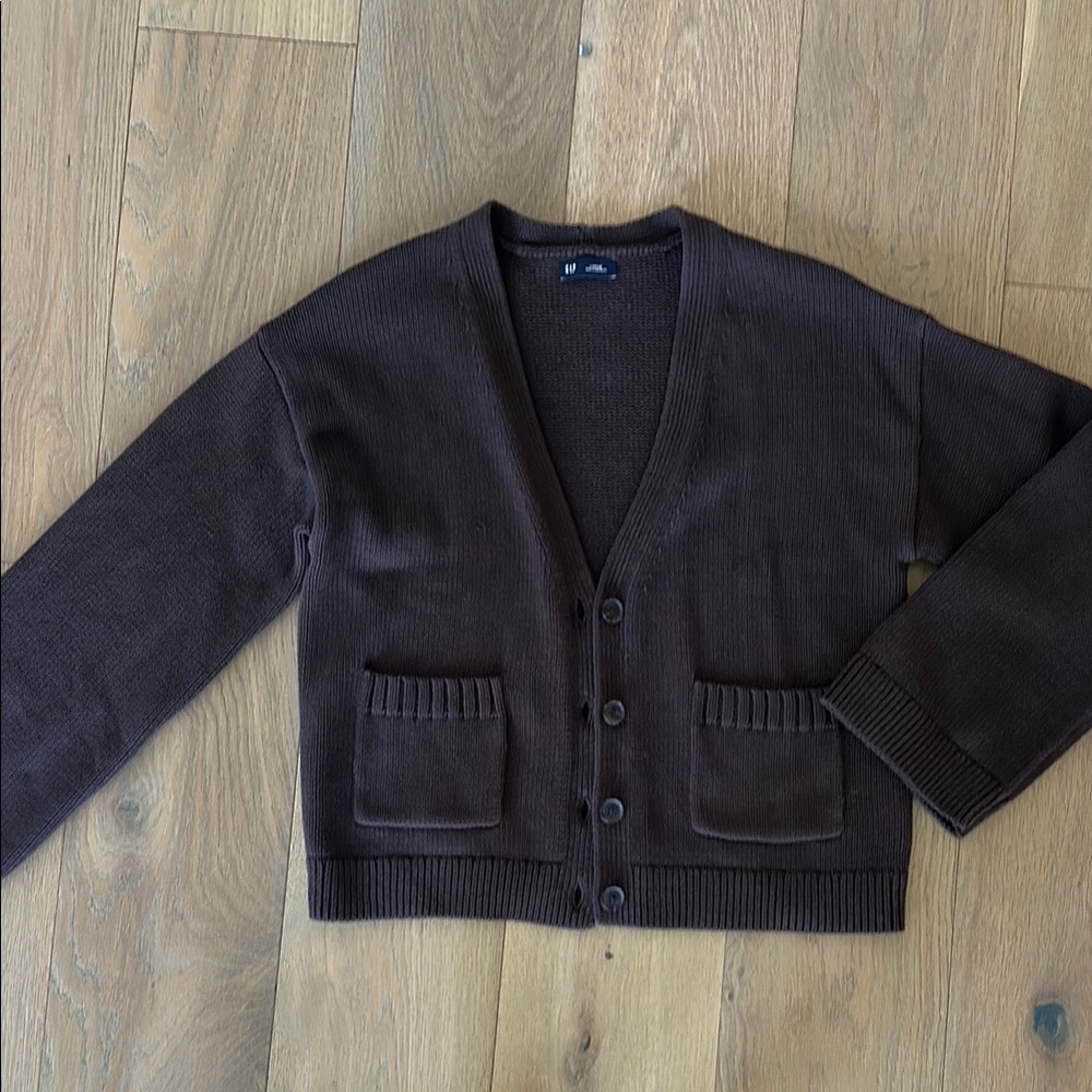 Gap Brown Cardigan Sweater